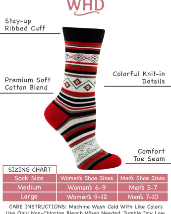 WHD socks Southwest Design Socks Perfect Southwest Lovers Gift