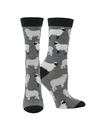 WHD Sheep Socks | Socks with Sheep on them | 1-Pack/2-Pack