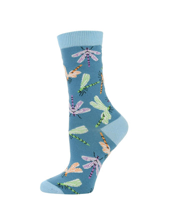 WHD socks Teal / Medium Dragonfly Socks Perfect Outdoor Lovers Gift