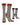WHD socks Texas Orange/Gray Heather / Medium WHD Cows Socks 2-Pack or 1-Pack