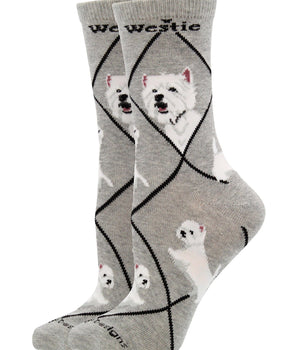 WHD socks Westie Socks for Women | Perfect Dog Lovers Gift