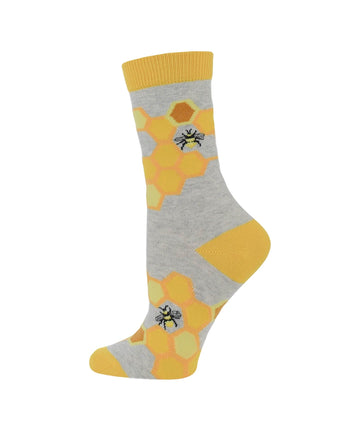 WHD socks WHD Bee Socks | Gifts for Bee Lovers | 1-Pack/2-Pack