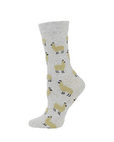 WHD socks WHD Cute Fuzzy Llama Socks for Women