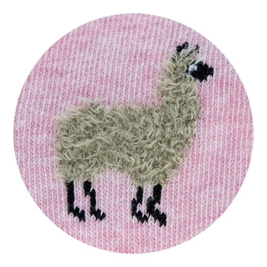 WHD Cute Fuzzy Llama Socks for Women