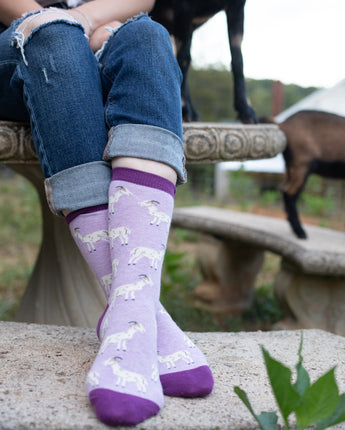 WHD socks WHD Goat Socks | Gift for Goat Lovers | 1-Pack/2-Pack