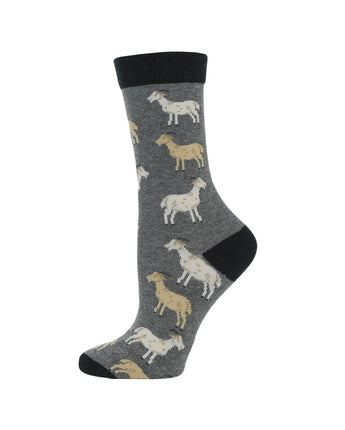 WHD socks WHD Goat Socks | Gift for Goat Lovers | 1-Pack/2-Pack
