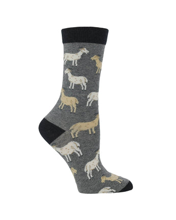WHD socks WHD Goat Socks | Gift for Goat Lovers | 1-Pack/2-Pack
