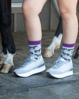 WHD socks WHD Multi Horse Socks | Gift for Horse Lovers | 2-Pack