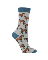 WHD socks WHD Multi Horse Socks | Gift for Horse Lovers | 2-Pack