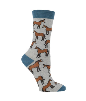 WHD socks WHD Multi Horse Socks | Gift for Horse Lovers | 2-Pack