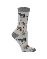 WHD socks WHD Multi Horse Socks | Gift for Horse Lovers | 2-Pack