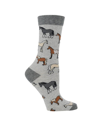 WHD socks WHD Multi Horse Socks | Gift for Horse Lovers | 2-Pack