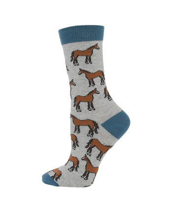 WHD socks WHD Multi Horse Socks | Gift for Horse Lovers | 2-Pack