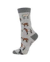 WHD socks WHD Multi Horse Socks | Gift for Horse Lovers | 2-Pack
