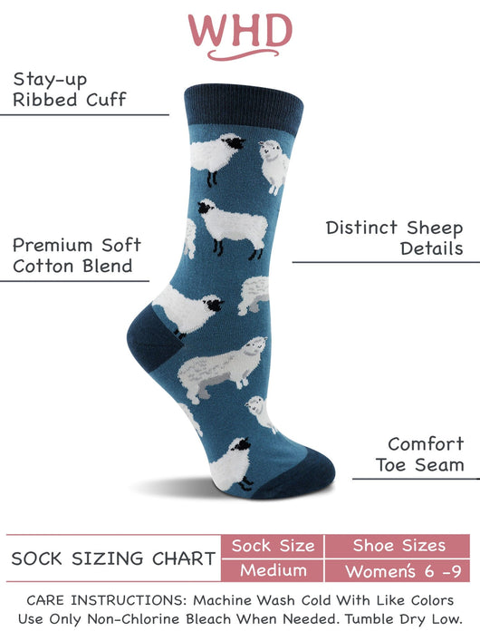 WHD Sheep Socks | Socks with Sheep on them