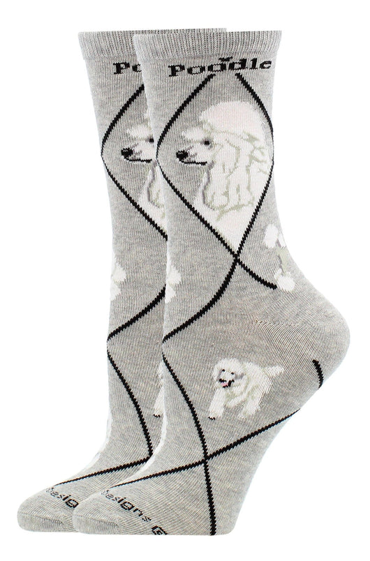 WHD socks White Poodle Socks Perfect Dog Lovers Gift