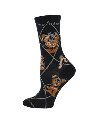 WHD socks Yorkie Puppy Socks for Women | Perfect Dog Lovers Gift