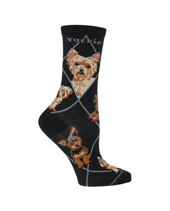 WHD socks Yorkie Puppy Socks for Women | Perfect Dog Lovers Gift