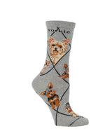 Yorkie Puppy Socks for Women | Perfect Dog Lovers Gift