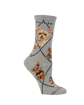 Yorkie Puppy Socks for Women | Perfect Dog Lovers Gift