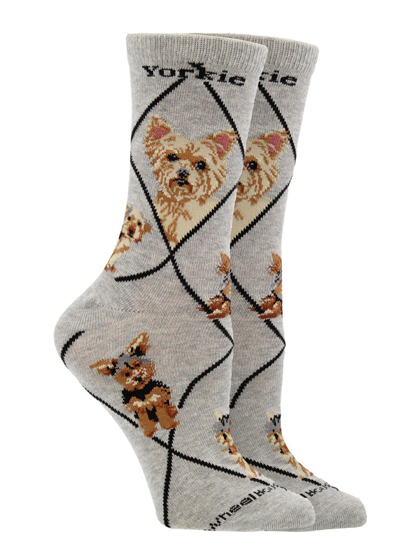WHD socks Yorkie Puppy Socks forWomen | Perfect Dog Lovers Gift