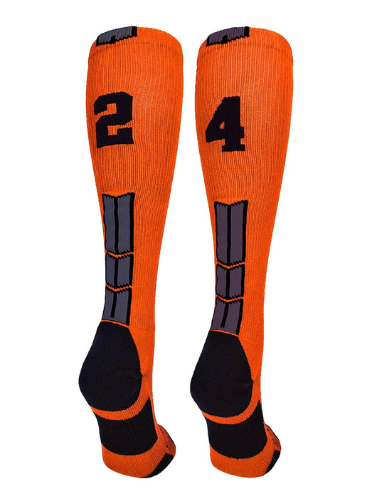 Player Id Jersey Number Socks Over the Calf Length Orange Black