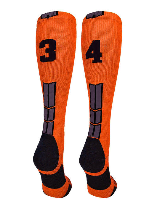 Player Id Jersey Number Socks Over the Calf Length Orange Black