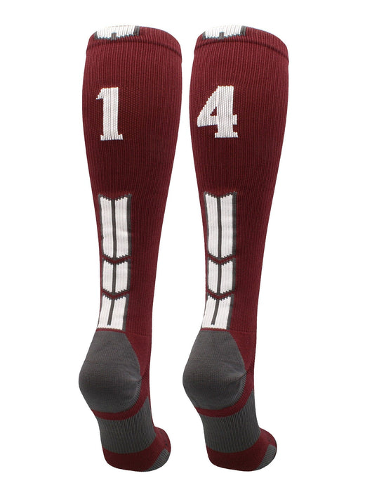 Player Id Jersey Number Socks Over the Calf Length Maroon White