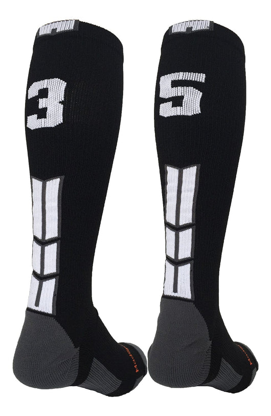 Player Id Jersey Number Socks Over the Calf Length Black White