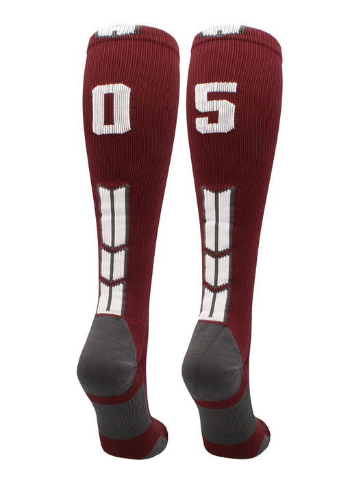 Player Id Jersey Number Socks Over the Calf Length Maroon White