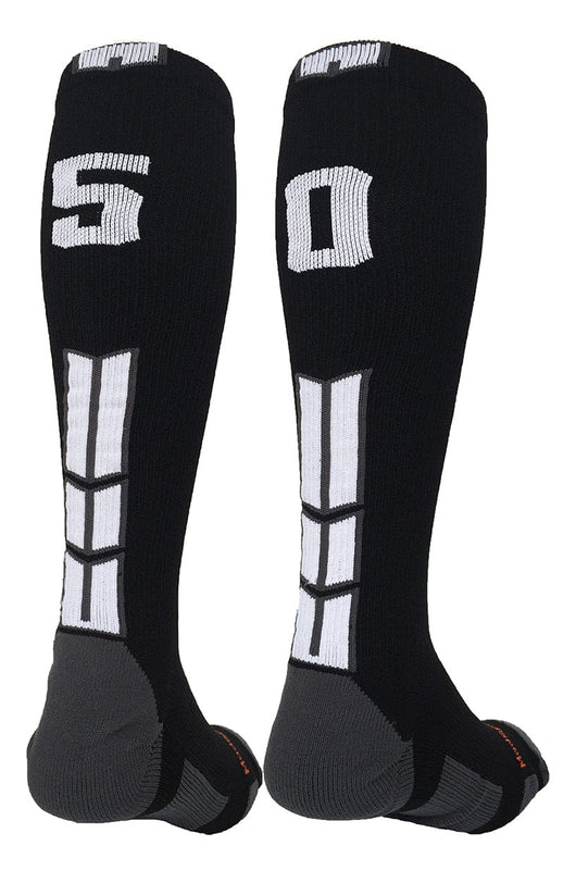 Player Id Jersey Number Socks Over the Calf Length Black White