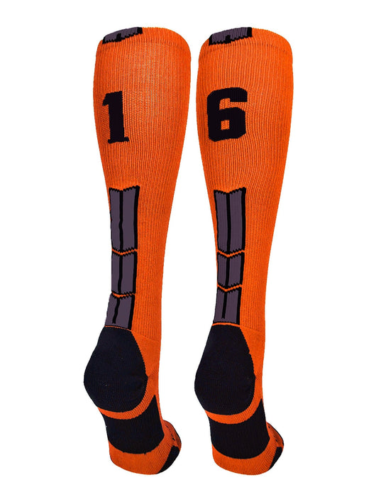 Player Id Jersey Number Socks Over the Calf Length Orange Black