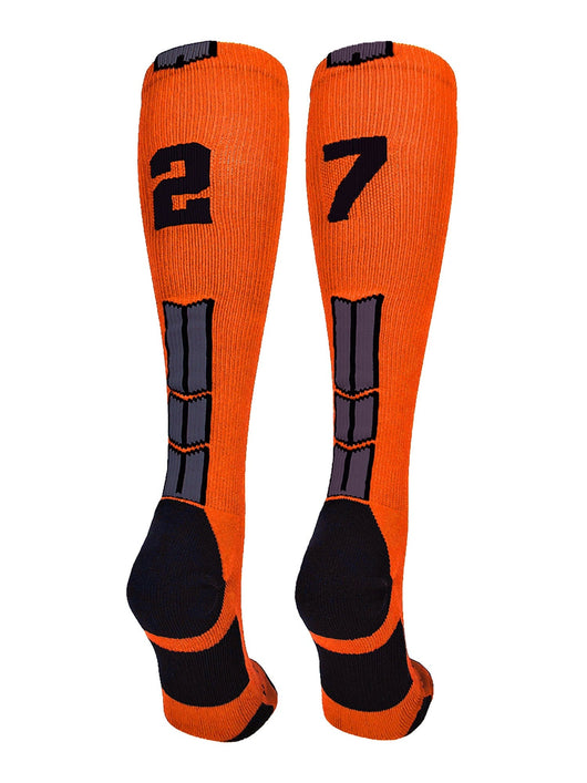 Player Id Jersey Number Socks Over the Calf Length Orange Black