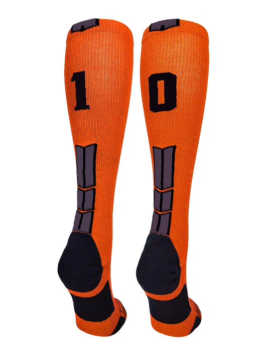 Player Id Jersey Number Socks Over the Calf Length Orange Black