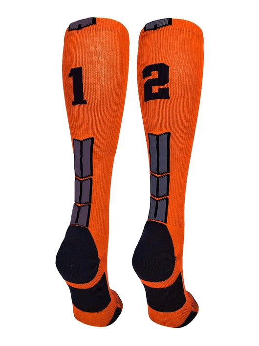 Player Id Jersey Number Socks Over the Calf Length Orange Black