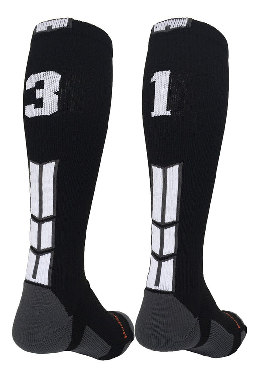 Player Id Jersey Number Socks Over the Calf Length Black White