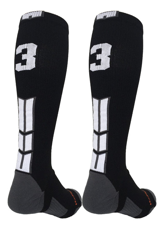 Player Id Jersey Number Socks Over the Calf Length Black White