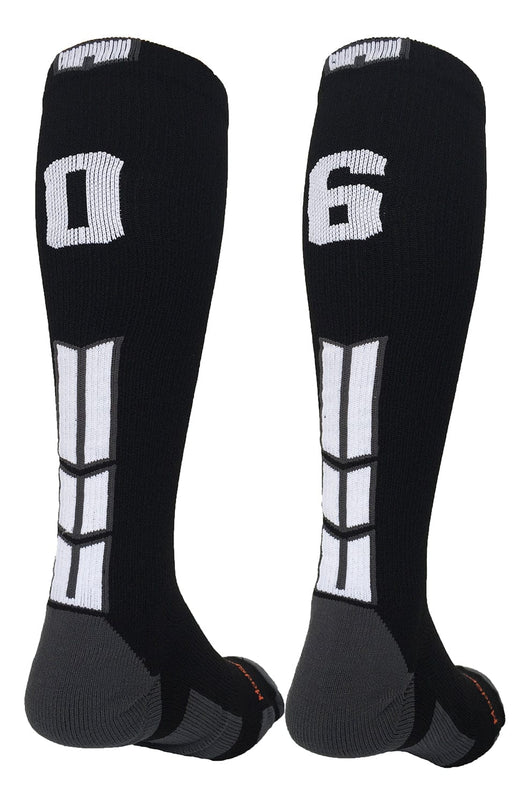 Player Id Jersey Number Socks Over the Calf Length Black White