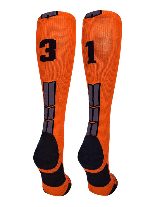 Player Id Jersey Number Socks Over the Calf Length Orange Black