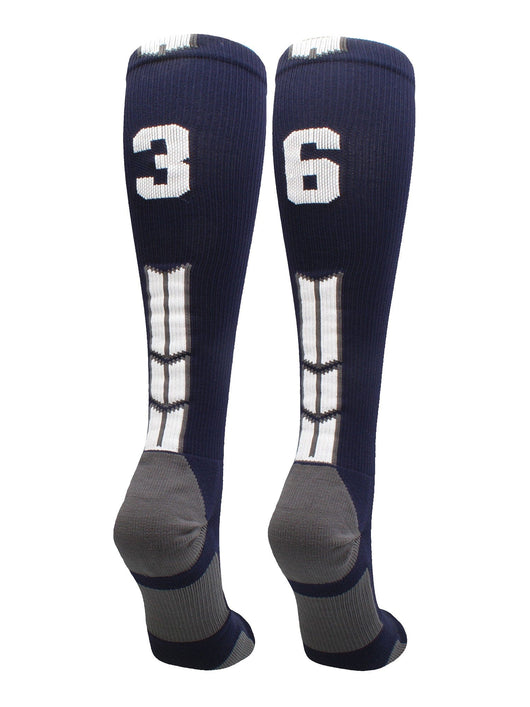 Player Id Jersey Number Socks Over the Calf Length Navy White