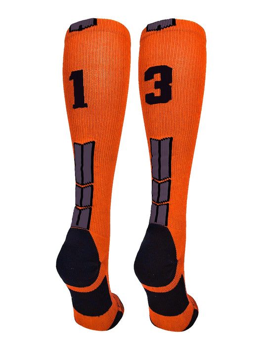 Player Id Jersey Number Socks Over the Calf Length Orange Black