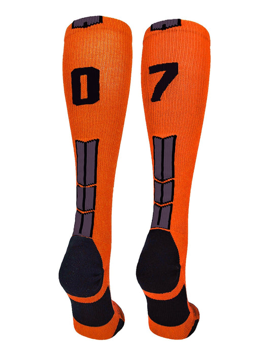 Player Id Jersey Number Socks Over the Calf Length Orange Black