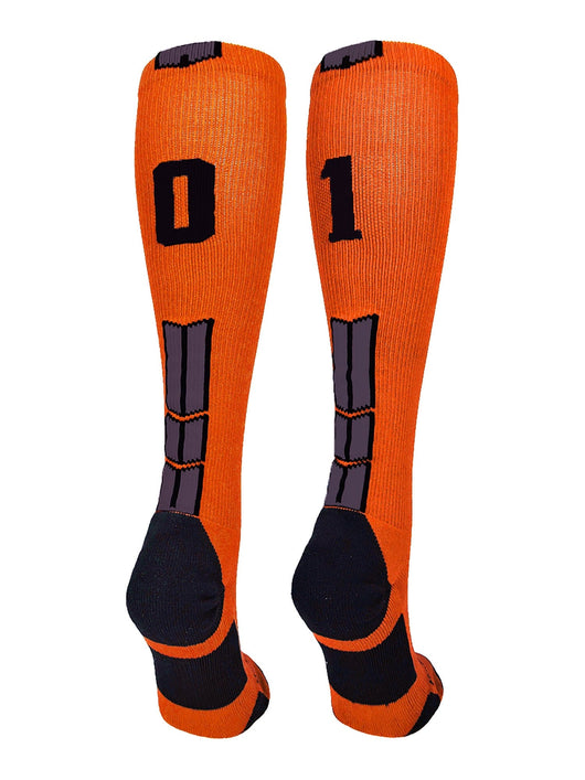 Player Id Jersey Number Socks Over the Calf Length Orange Black