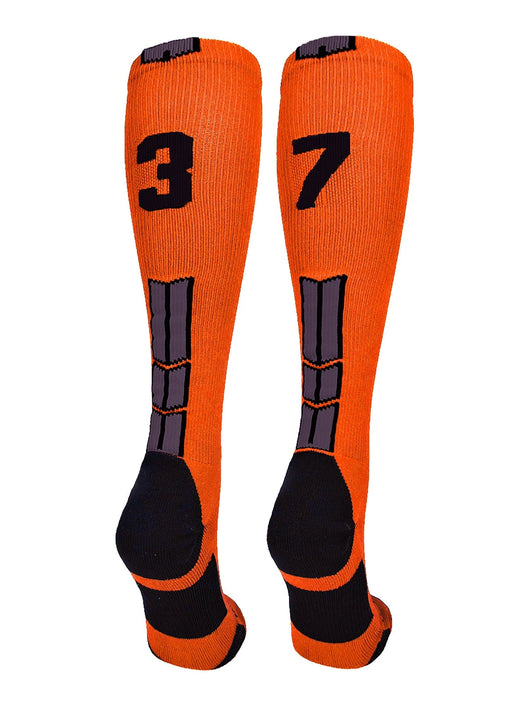 Player Id Jersey Number Socks Over the Calf Length Orange Black