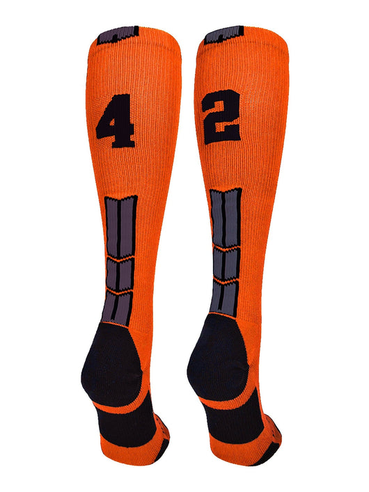 Player Id Jersey Number Socks Over the Calf Length Orange Black