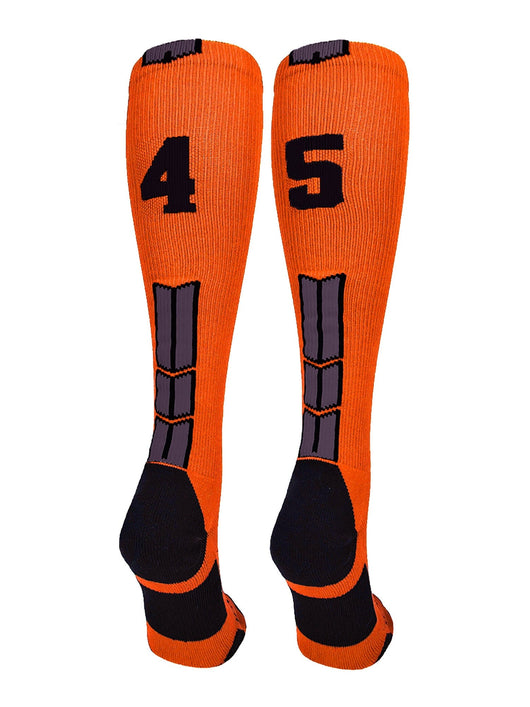 Player Id Jersey Number Socks Over the Calf Length Orange Black