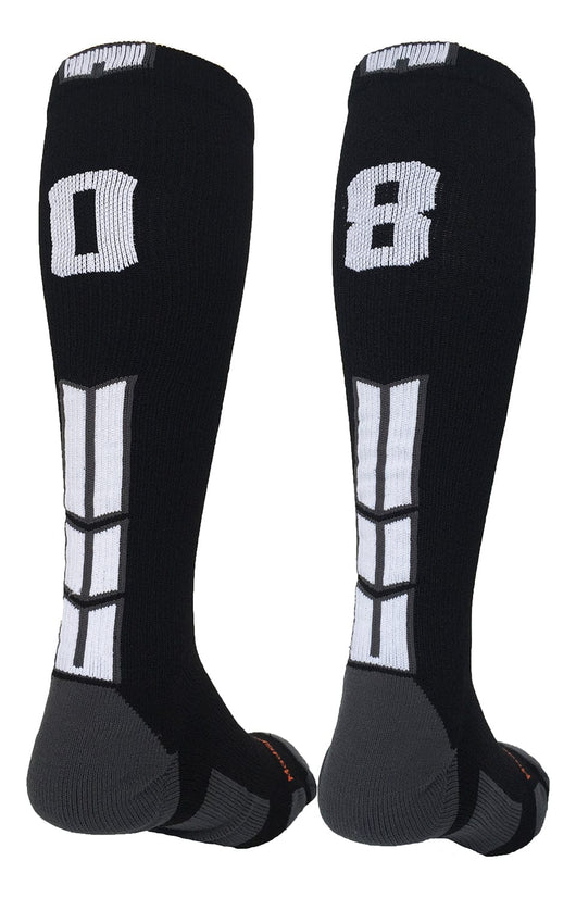 Player Id Jersey Number Socks Over the Calf Length Black White