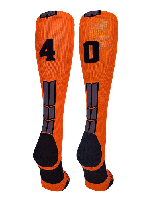 Player Id Jersey Number Socks Over the Calf Length Orange Black