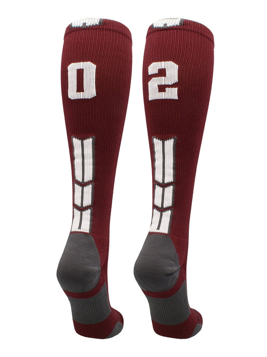 Player Id Jersey Number Socks Over the Calf Length Maroon White