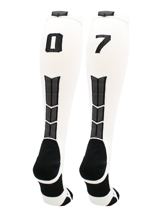 Player Id Jersey Number Socks Over the Calf Length White Black